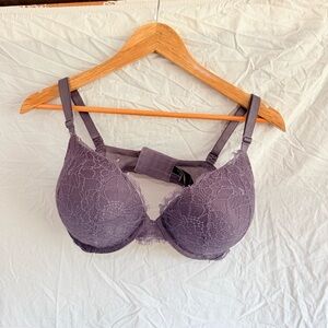 Victoria's Secret Lace Very Sexy Push Up Bra - Purple